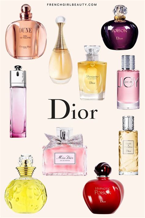 top dior women's perfume|best smelling christian Dior perfume.